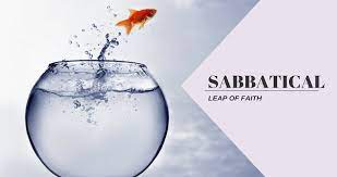 Sabbatical – A Leap Of Faith