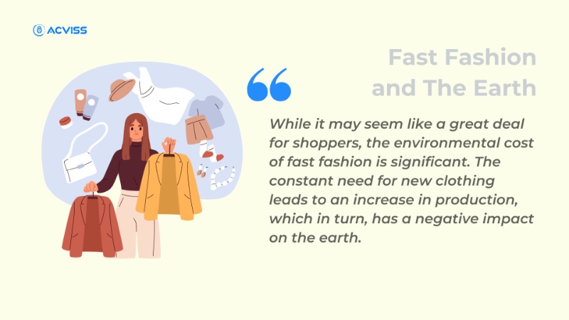 Fast fashion and environmental pollution