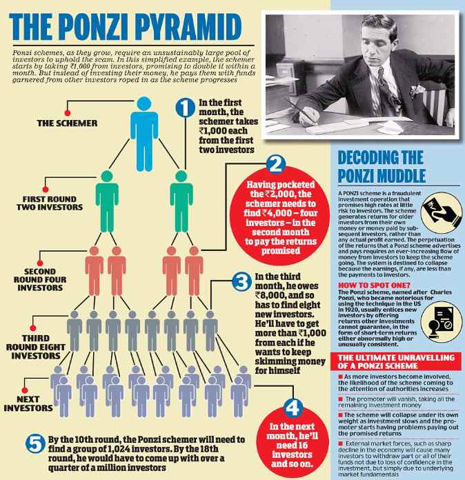 The economics of a Ponzi Scheme