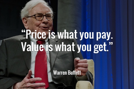 Warren Buffett Quote on Price and Value