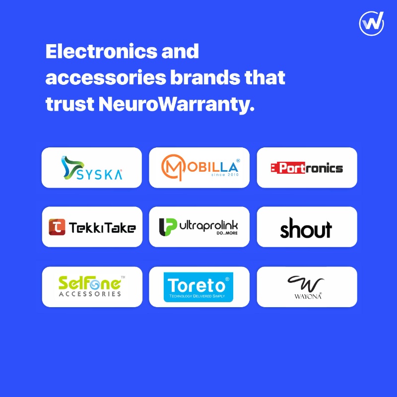 brands that trust neurowarranty to increase sales