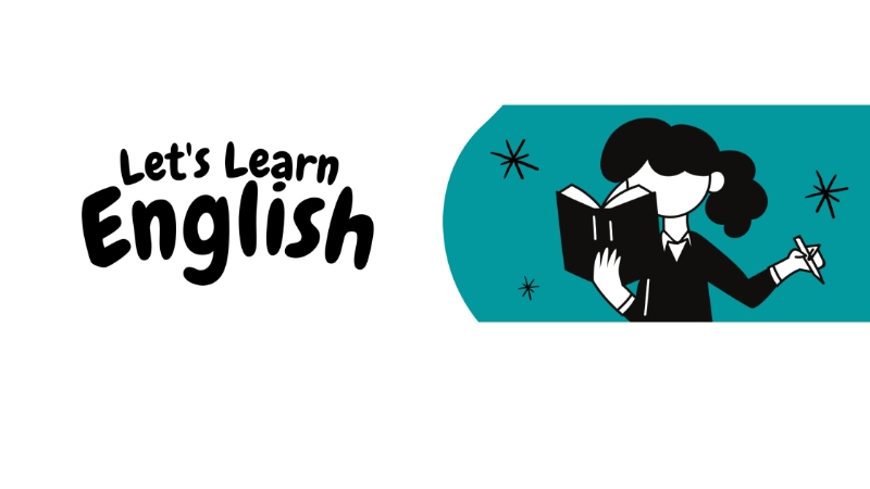 An image of lets learn English