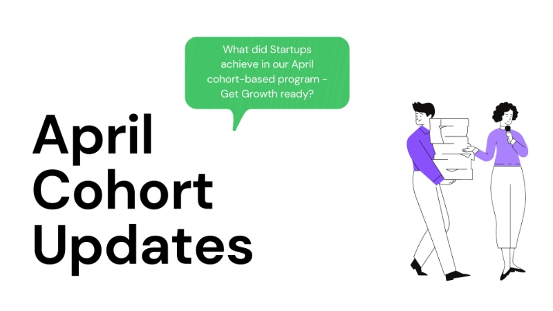 What did Startups achieve in our April cohort-based program - Get Growth ready?