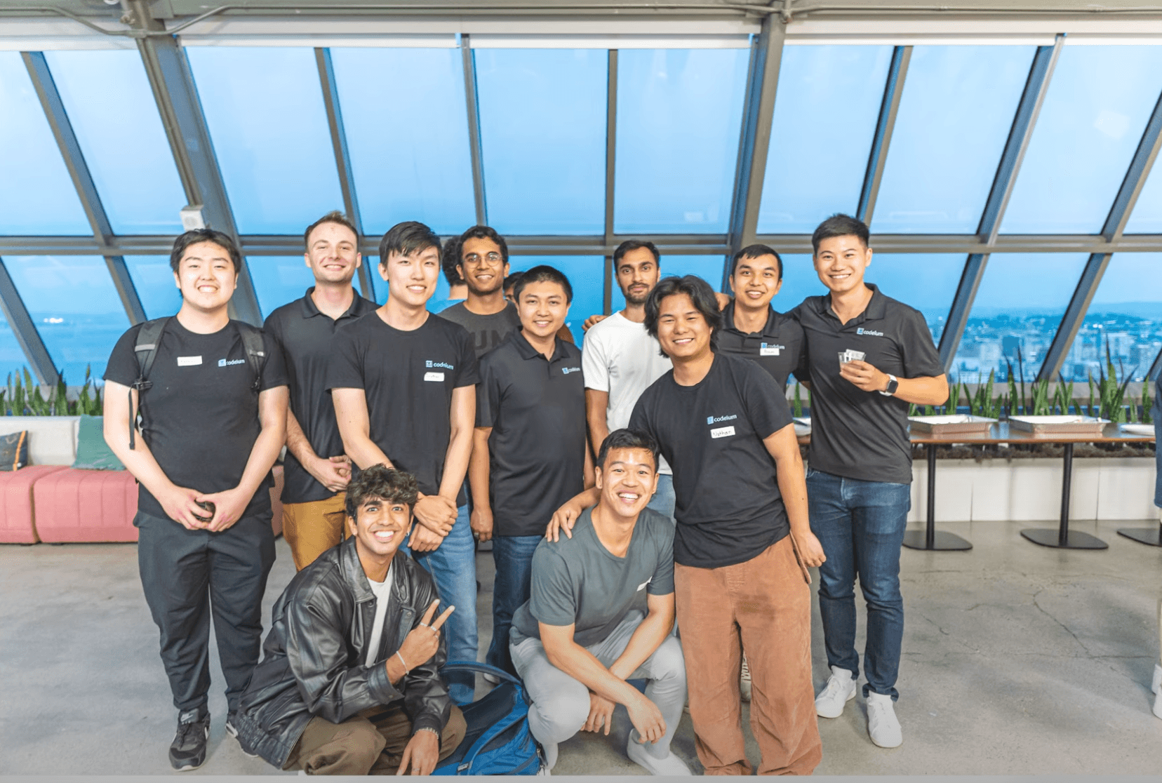 Team of windsurf
