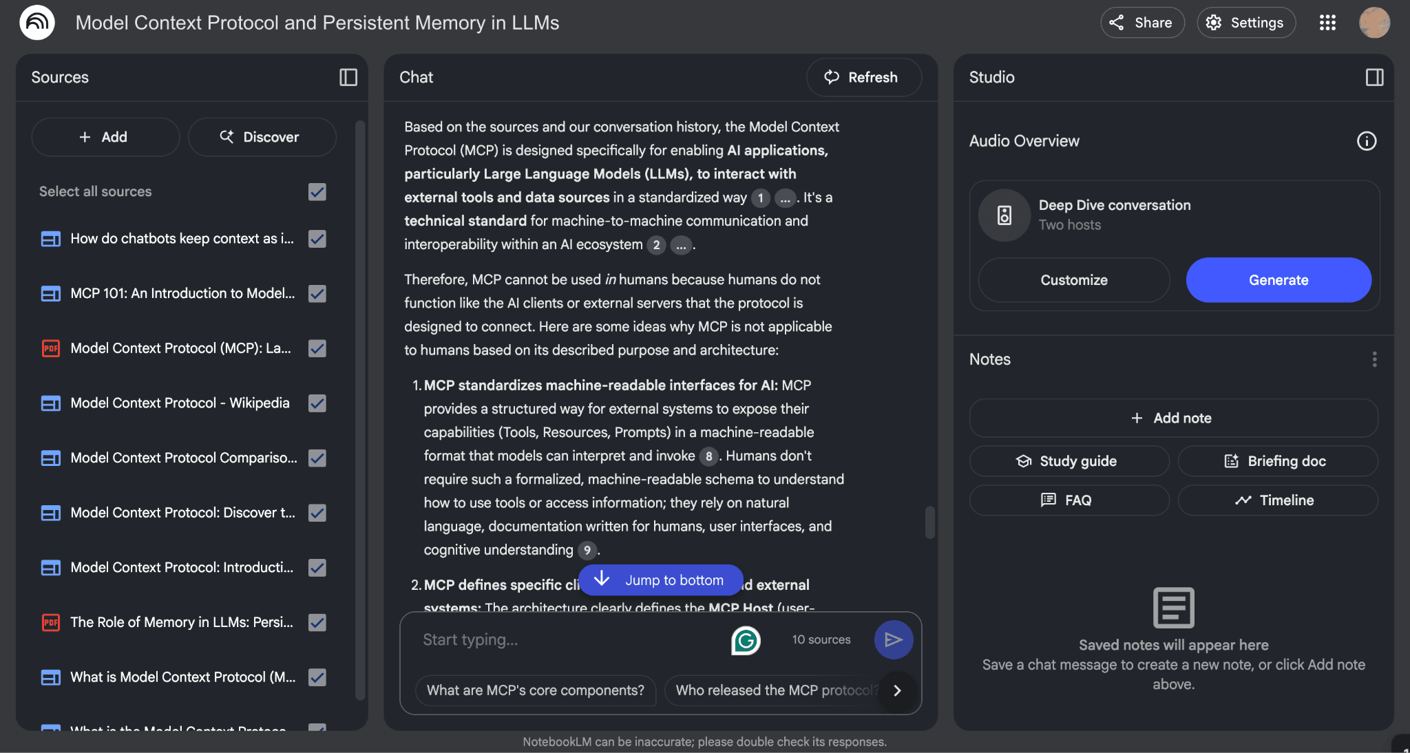 Key Features of NotebookLM