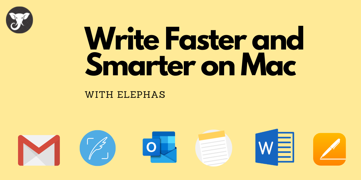 Getting started with Elephas - Mac writing app