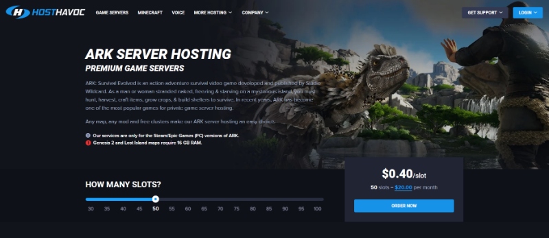 ARK 2 Server Hosting: Rent your GG Host Game Server