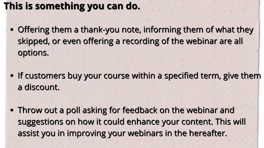 use webinars to launch your online course