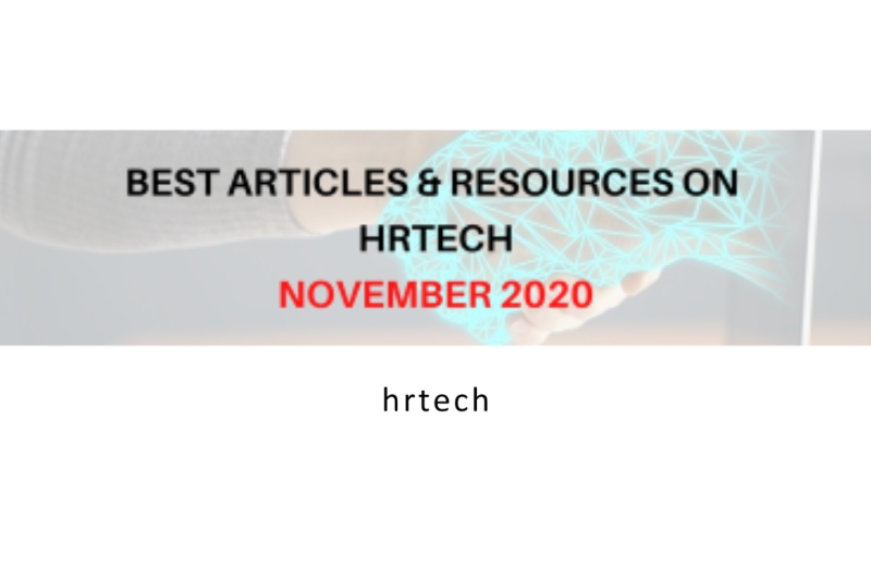 Best Articles and Resources on HRTech: November 2020