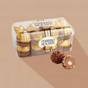 ferrero rocher as valentine's gift