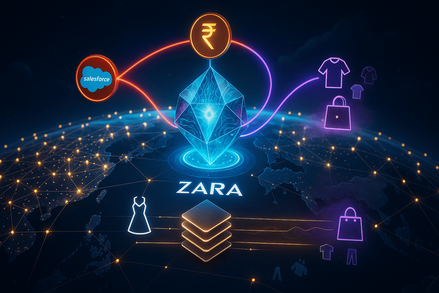 Zara uses technology to enhance user experience worl
