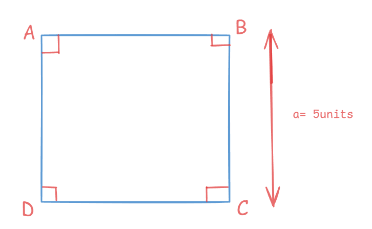 The  figure ABCD represents square.