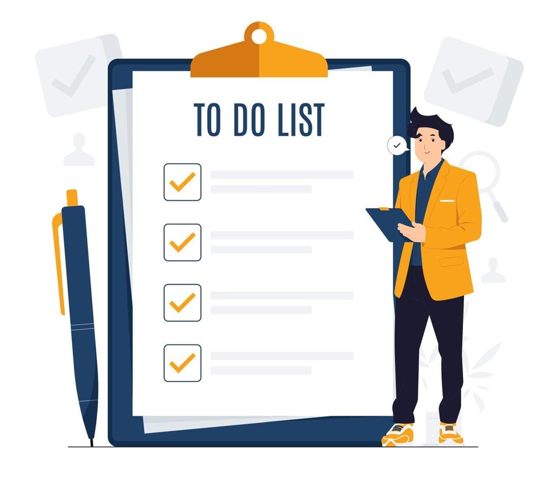 To do list software consists of java spring and java programming languages