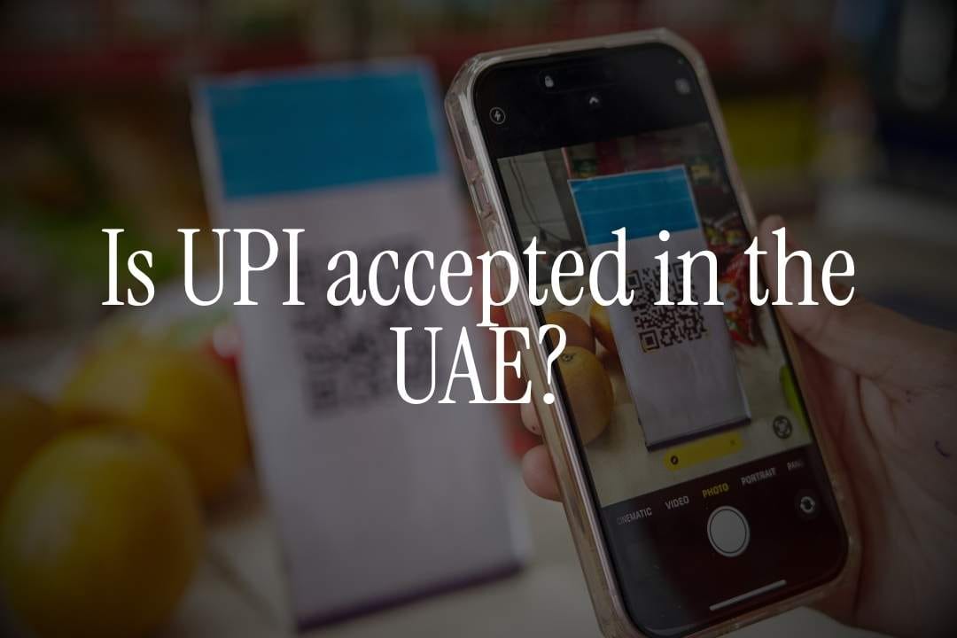 Is UPI accepted in the UAE?