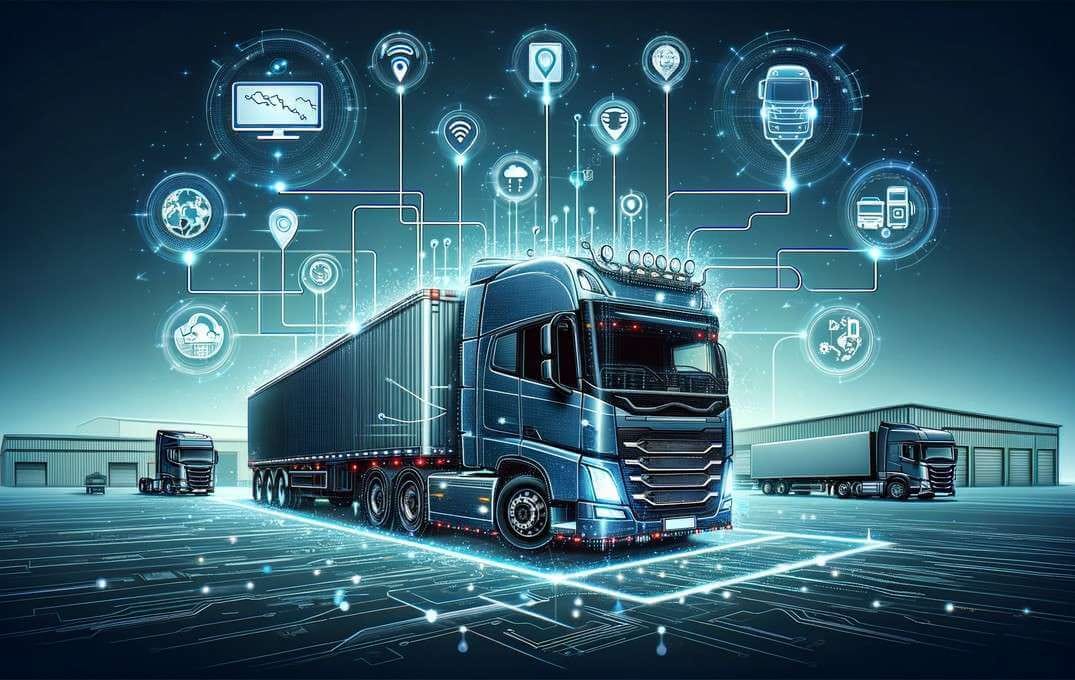 Predictive maintenance system analyzing vehicle data for trucking fleet to prevent breakdowns