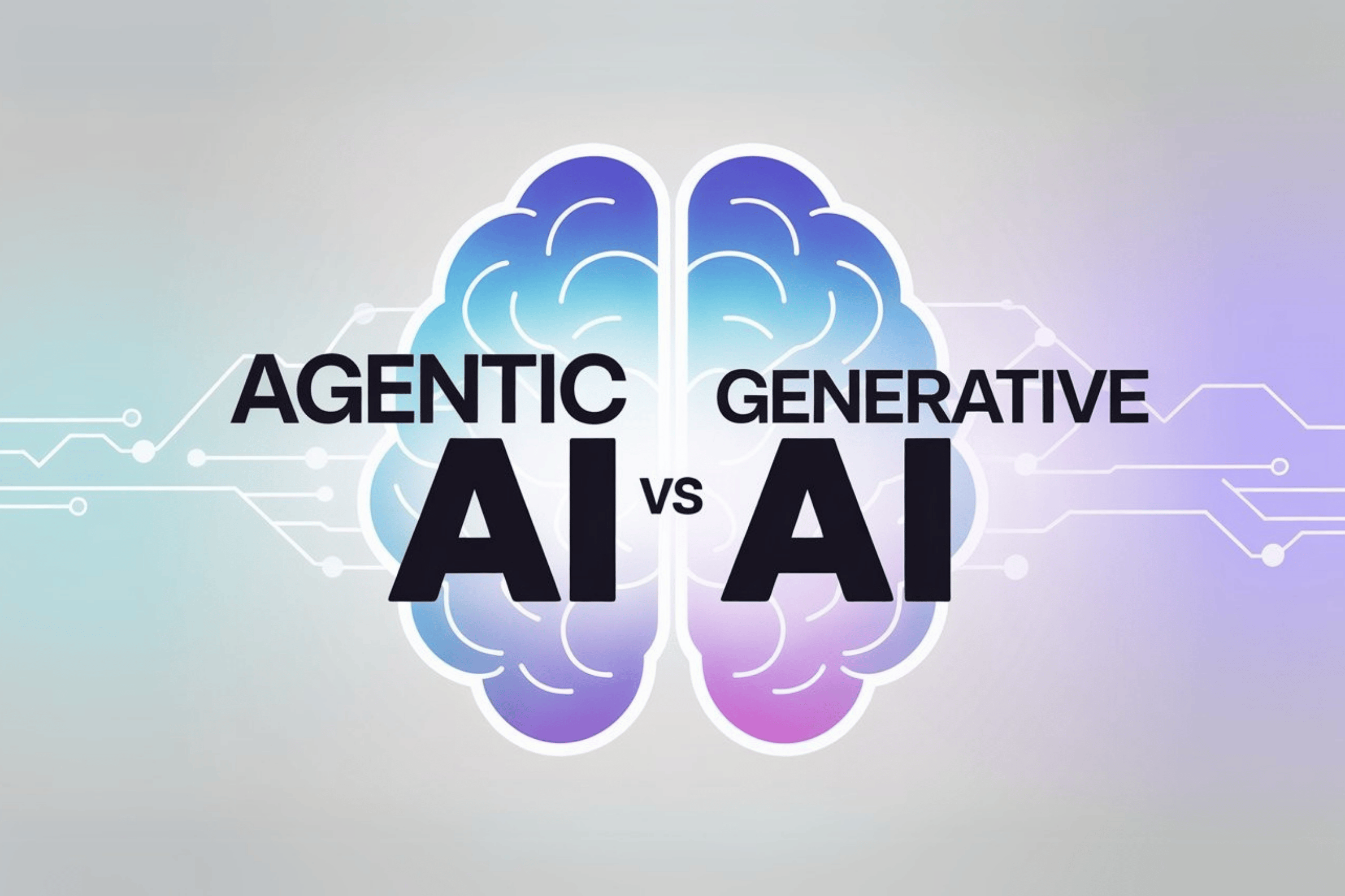 Agentic AI vs. Generative AI: Understanding the Fundamental Difference