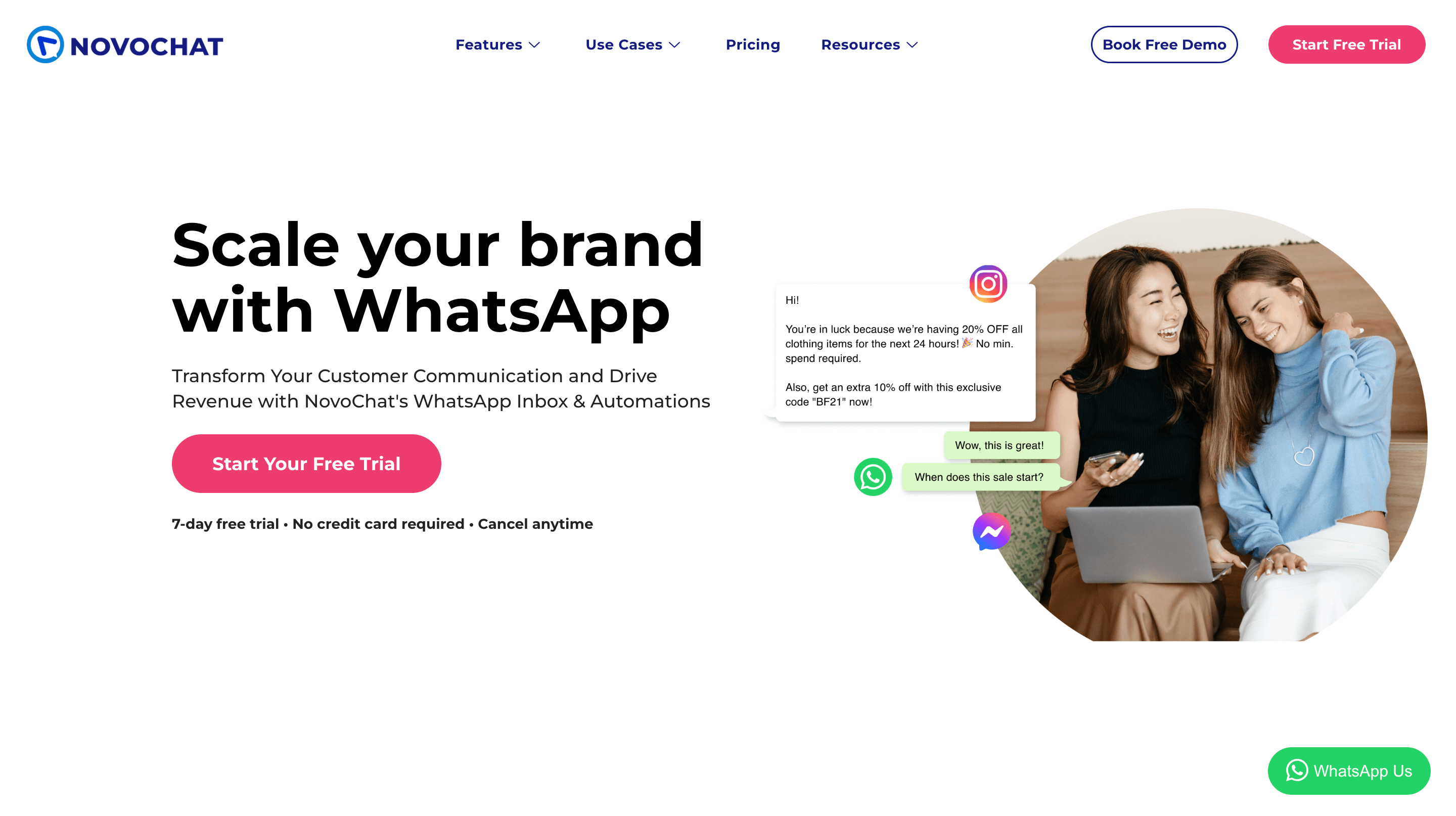 Best WhatsApp Blast Software - NOVOCHAT