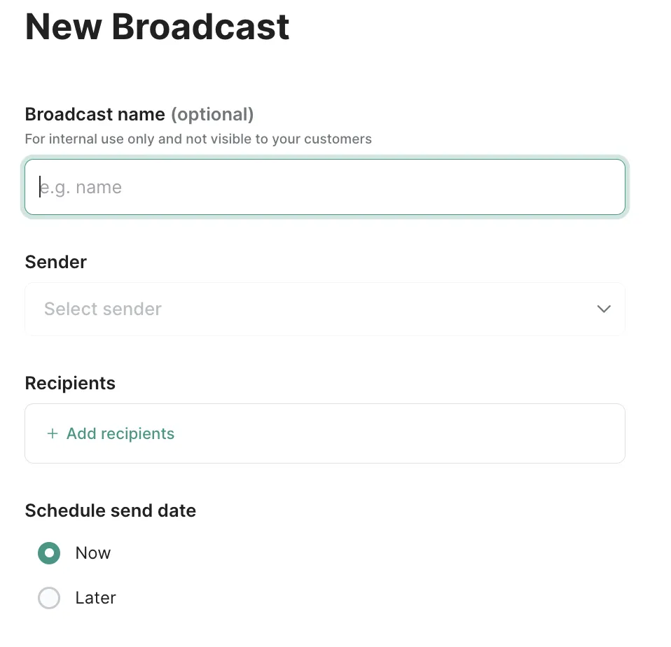 WhatsApp Blast via Regular WhatsApp