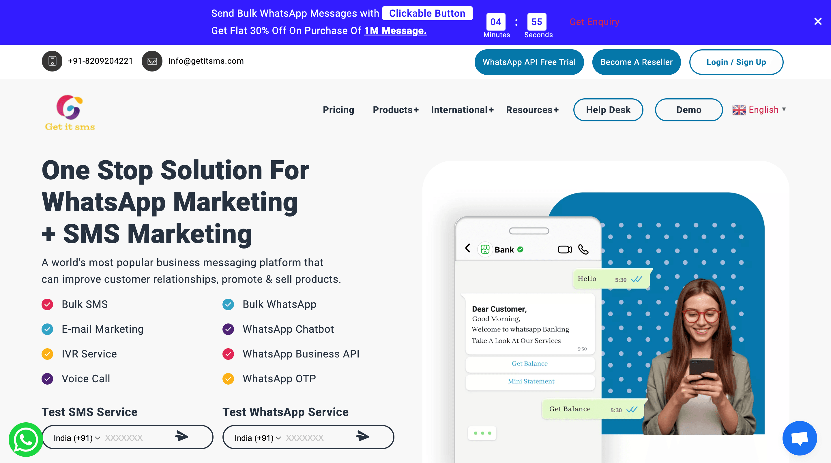 Top 25 WhatsApp API Providers in Indonesia - GetItSMS