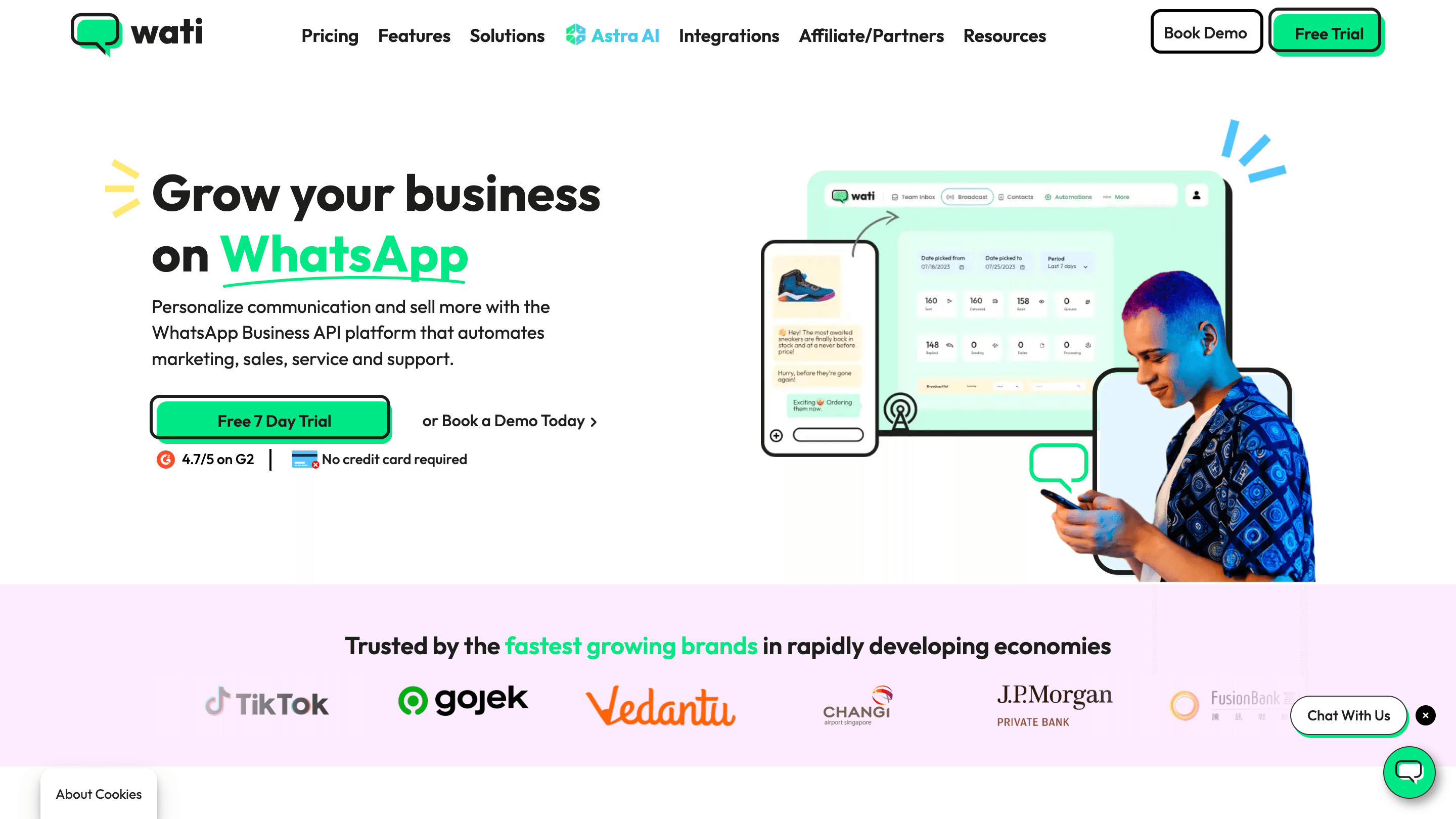 Top 25 WhatsApp API Providers in Indonesia - Wati