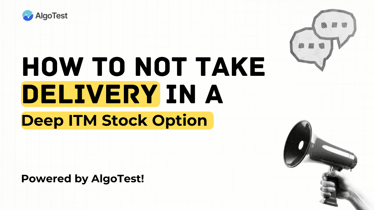 How to Not Take Delivery in a Deep ITM Stock Option